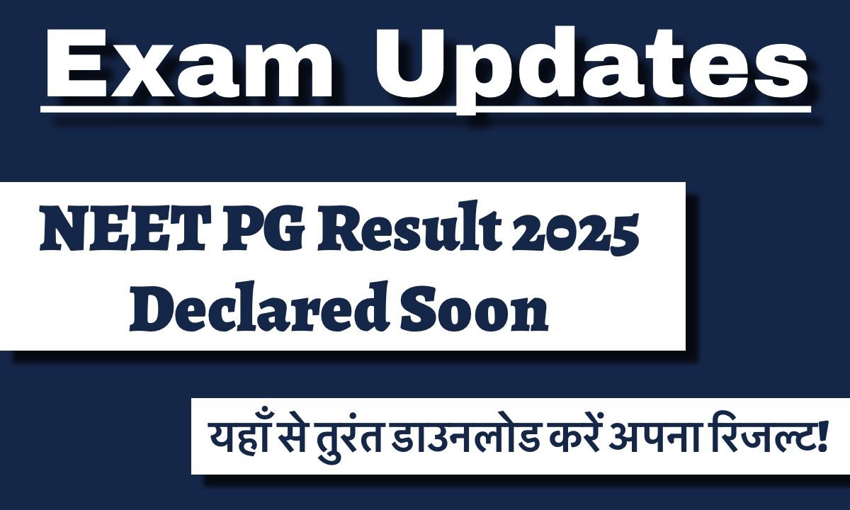 NEET PG Result 2025