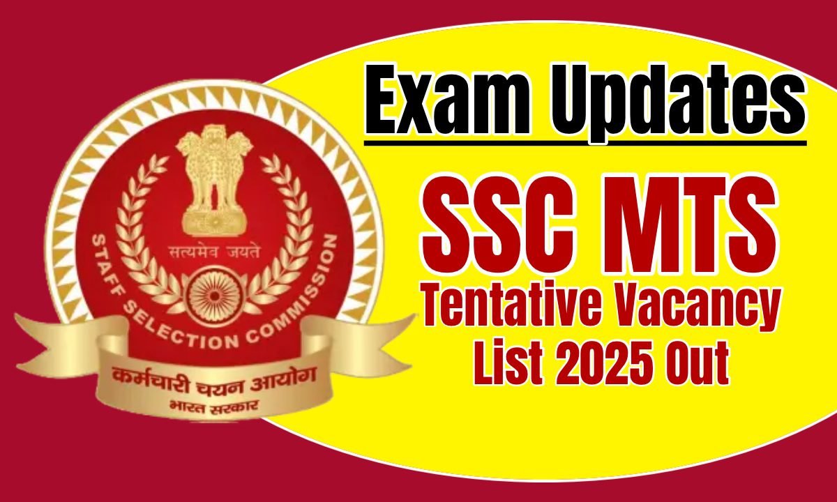 SSC MTS Exam 2025