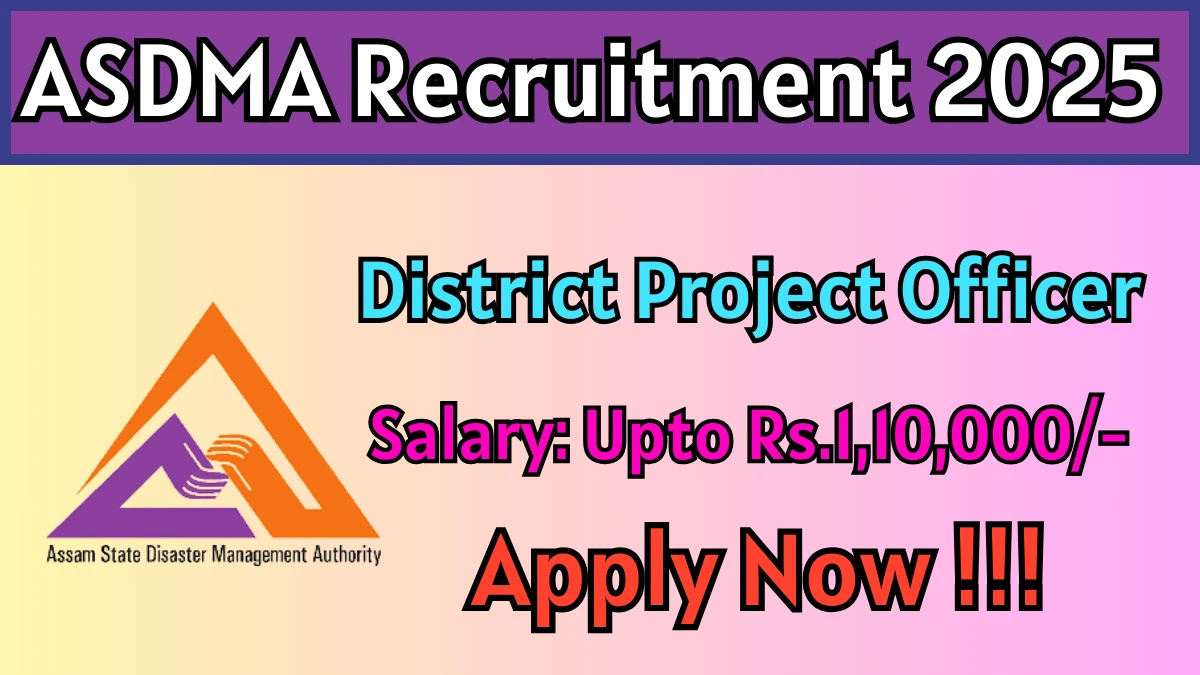 ASDMA Recruitment 2025