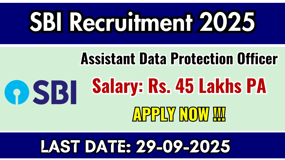 SBI Recruitment 2025