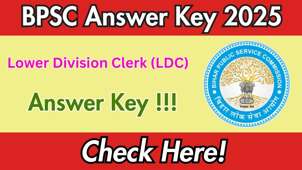 BPSC Answer Key 2025