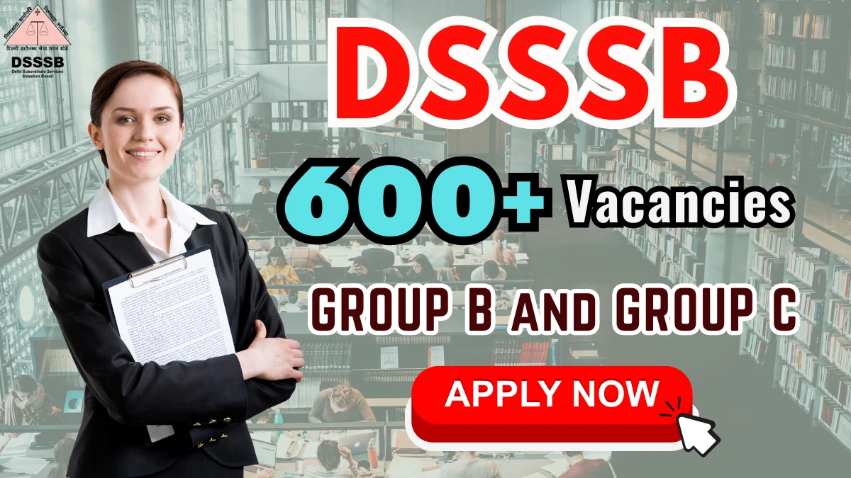 DSSSB Recruitment 2025
