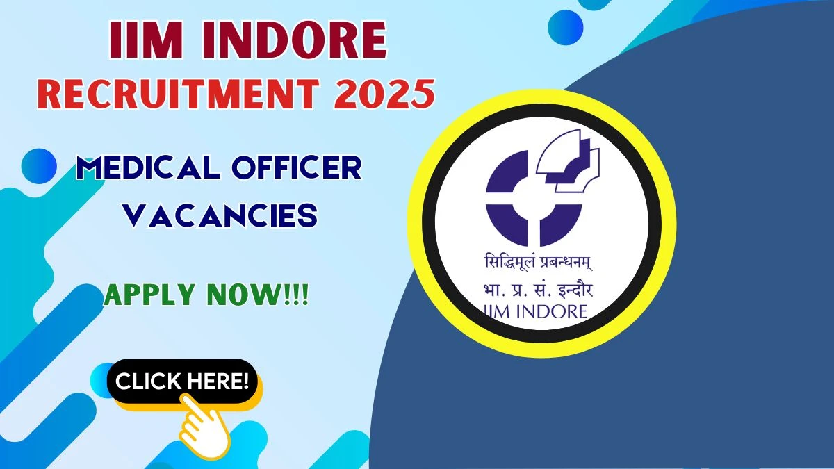IIM Indore Recruitment 2025
