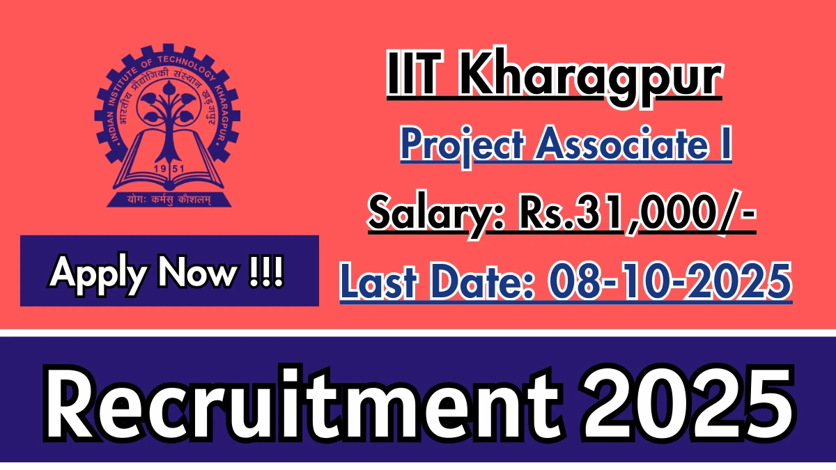 IIT Kharagpur Recruitment 2025