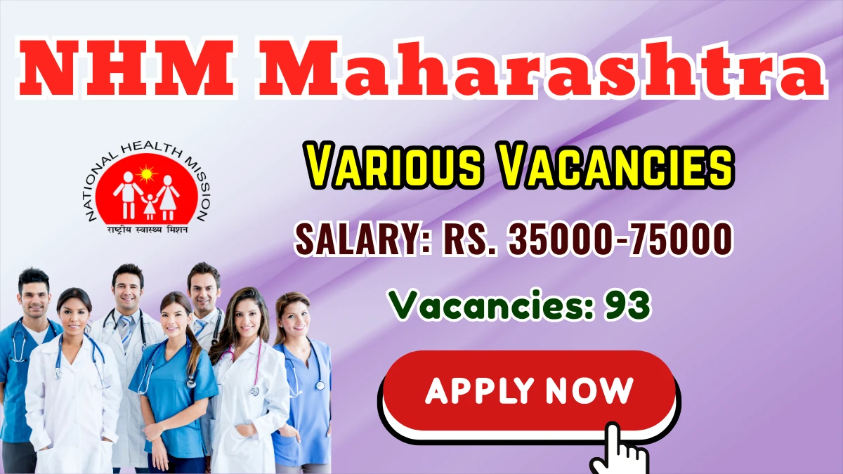 NHM Maharashtra Recruitment 2025