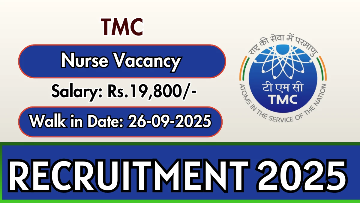 TMC Recruitment 2025
