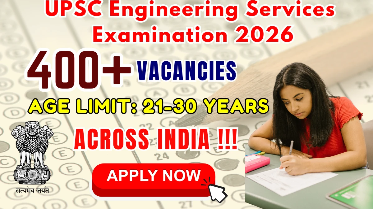UPSC Engineering Services Examination 2026