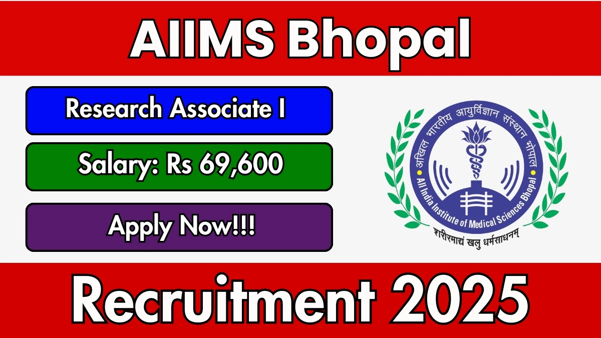 AIIMS Bhopal Recruitment 2025