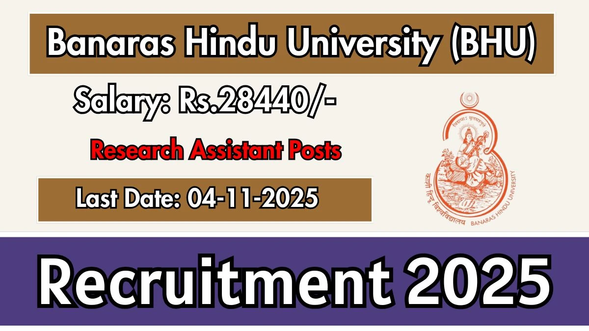 BHU Recruitment 2025