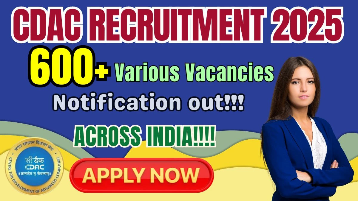 CDAC Recruitment 2025