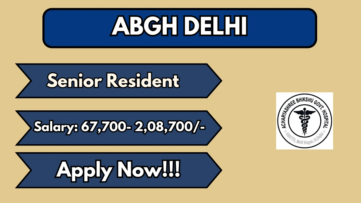 ABGH Delhi Recruitment 2026