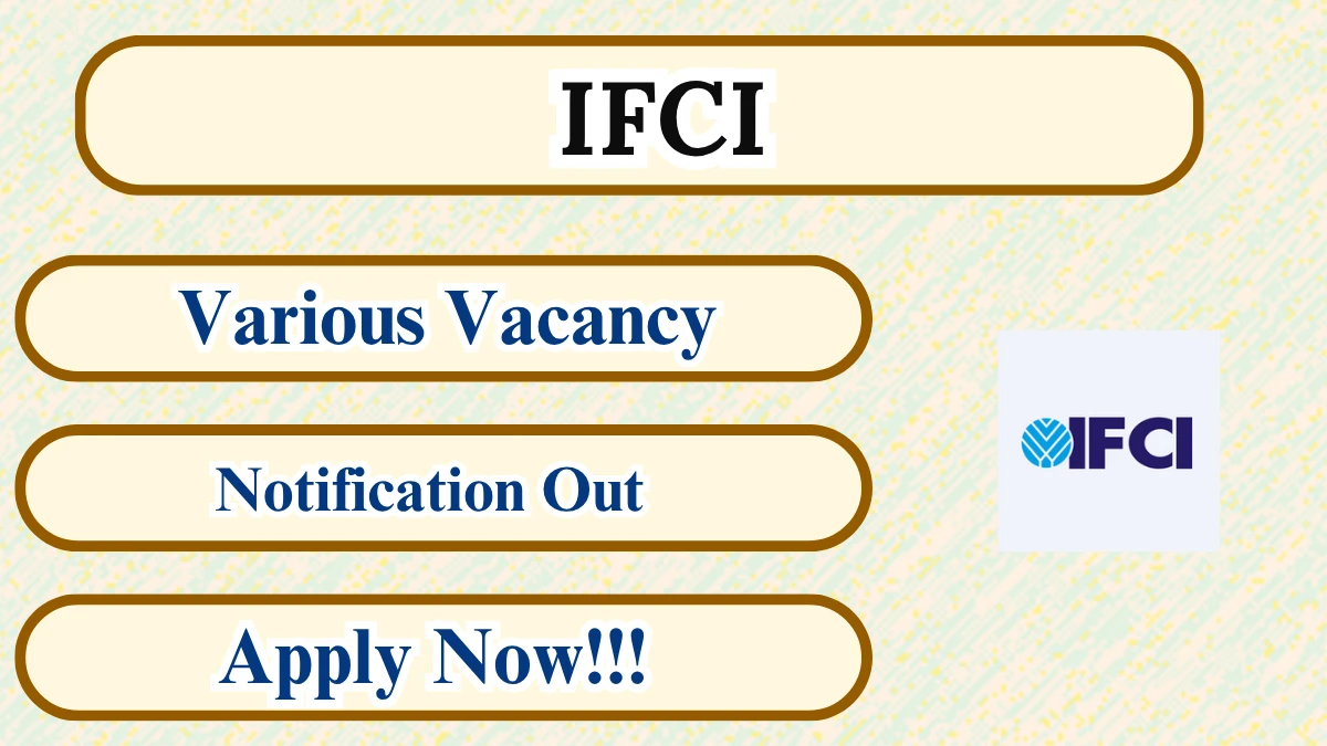 IFCI Recruitment 2026