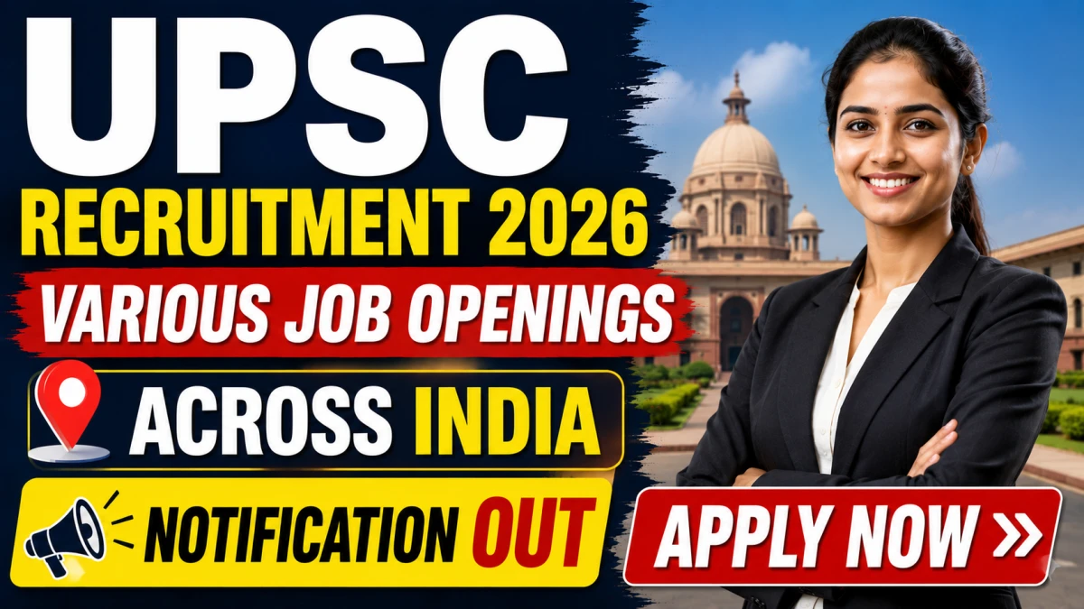 UPSC Recruitment 2026