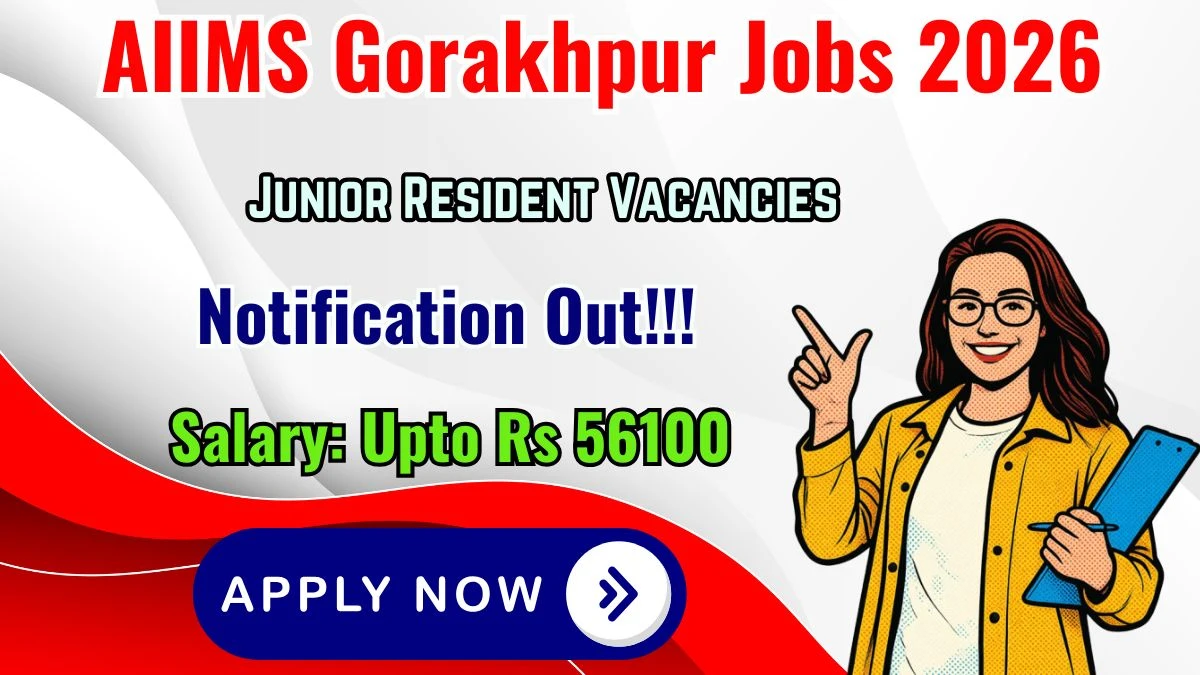 AIIMS Non-Academic Junior Resident Recruitment 2026
