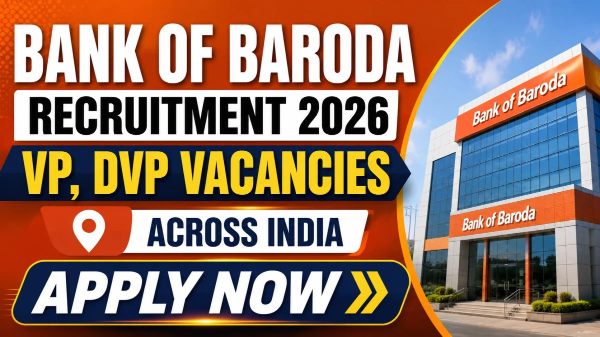 Bank of Baroda IT Recruitment 2026