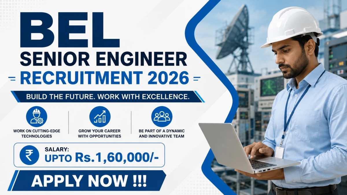 BEL Senior Engineer Recruitment 2026