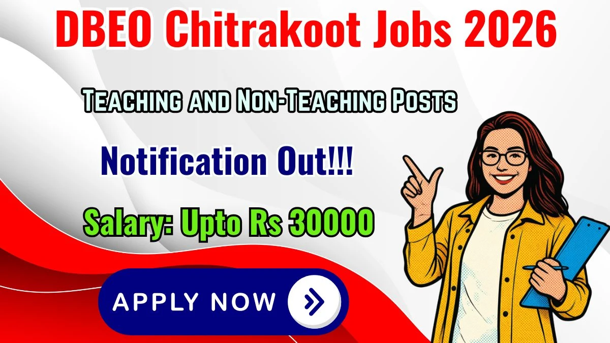 DBEO Chitrakoot Recruitment 2026