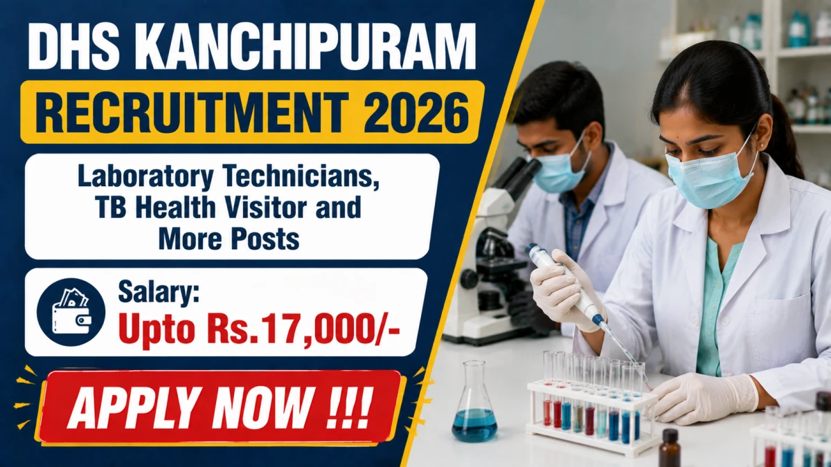 DHS Kanchipuram Recruitment 2026