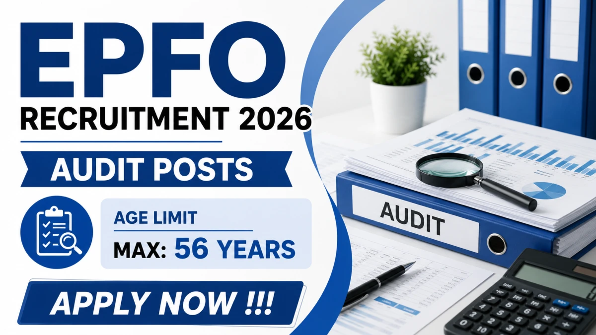 EPFO Audit Recruitment 2026