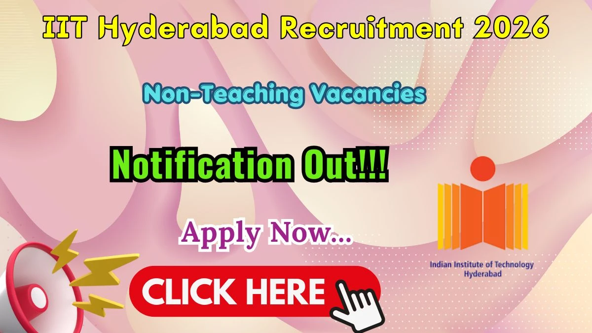 iit hyderabad recruitment 2026