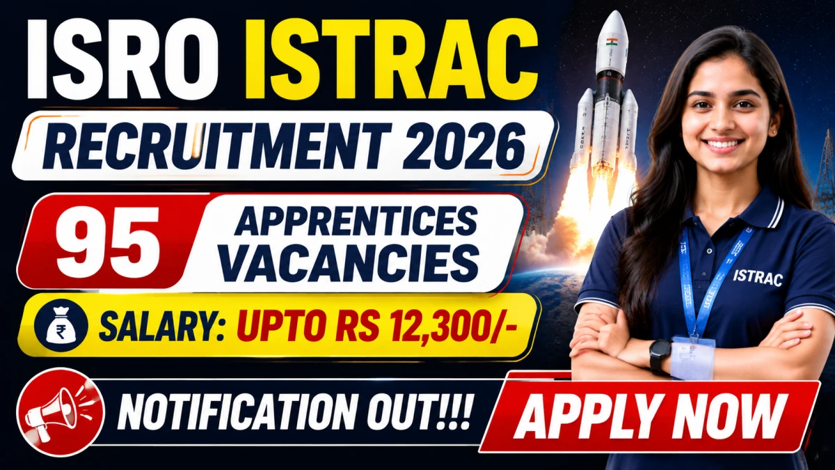 ISRO ISTRAC Apprentice Recruitment 2026