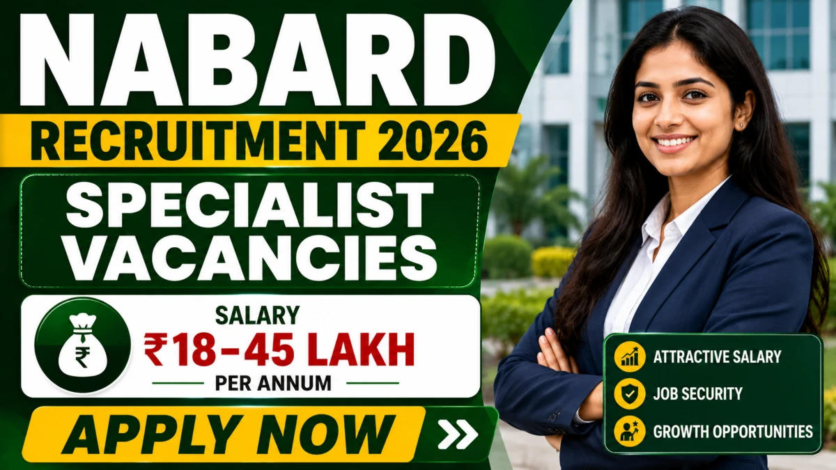 NABARD Specialist Recruitment 2026