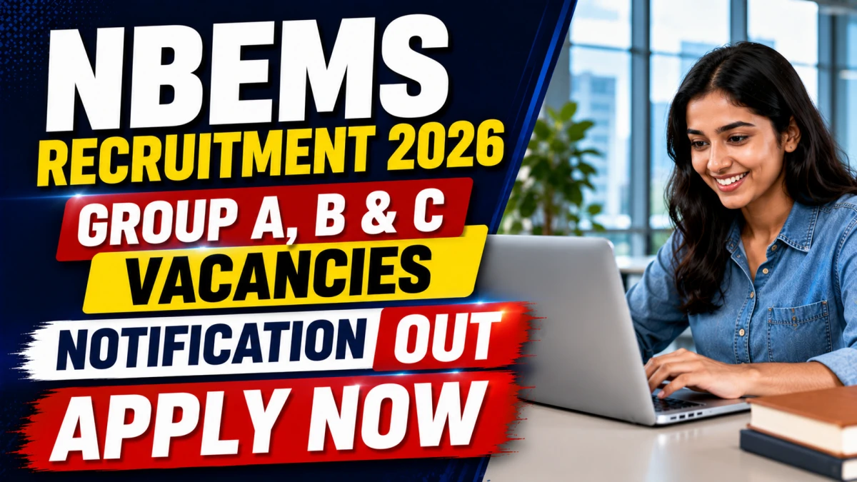 NBEMS Recruitment 2026