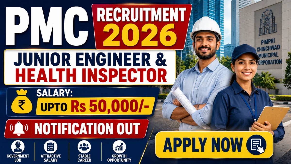 PMC Recruitment 2026