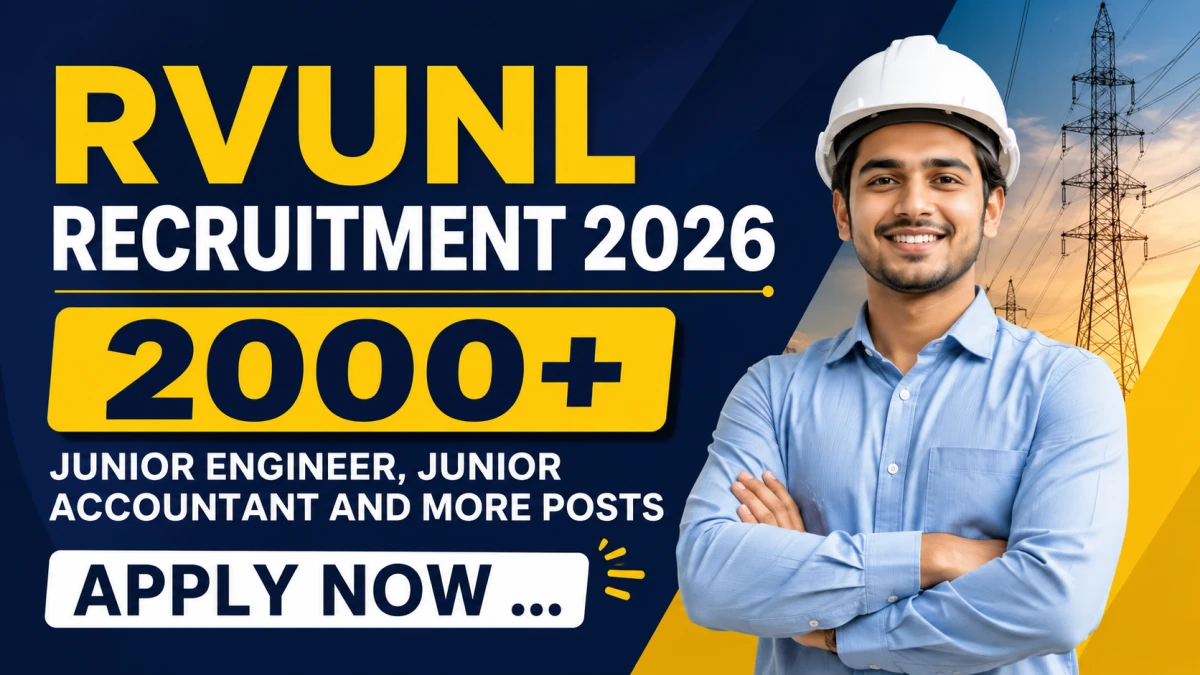 RVUNL Recruitment 2026
