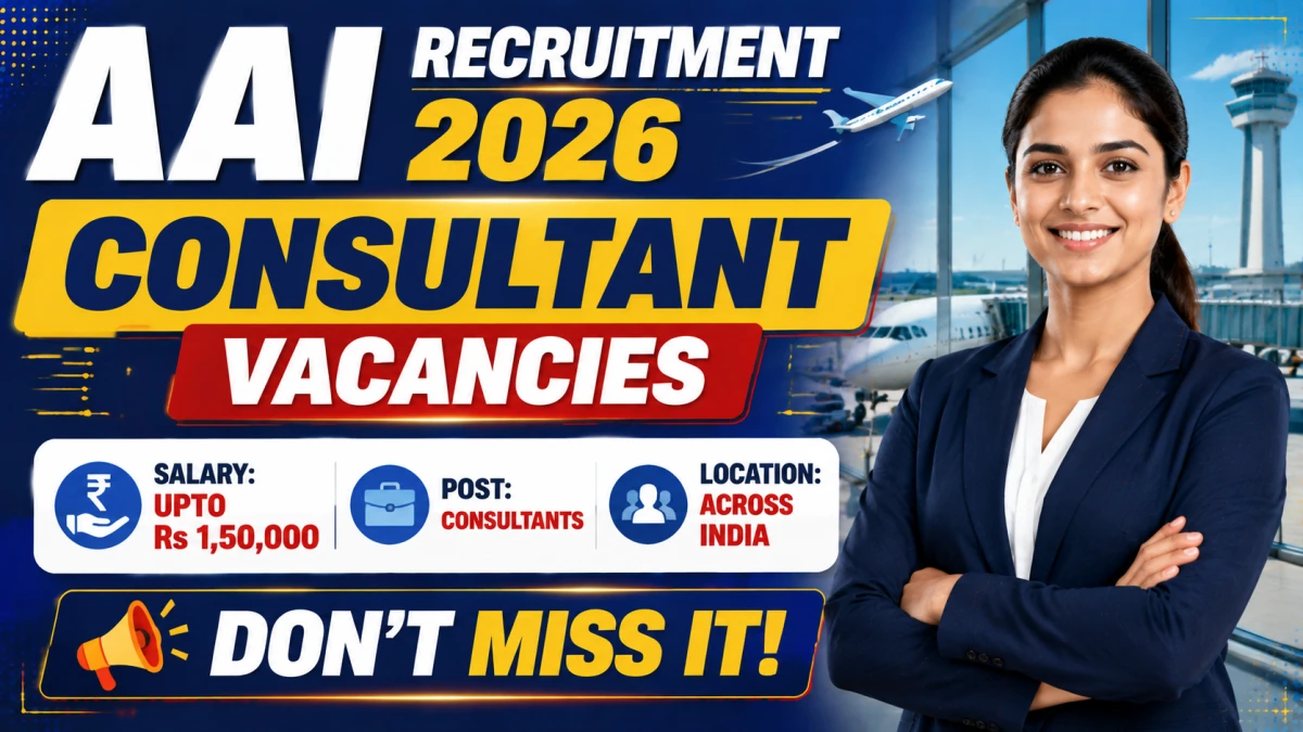 AAI Consultant Recruitment 2026