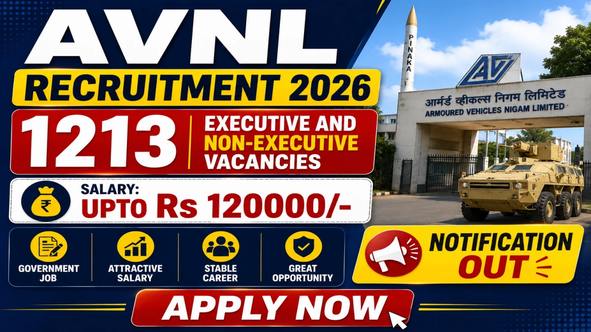 AVNL Executive and Non-Executive Recruitment 2026