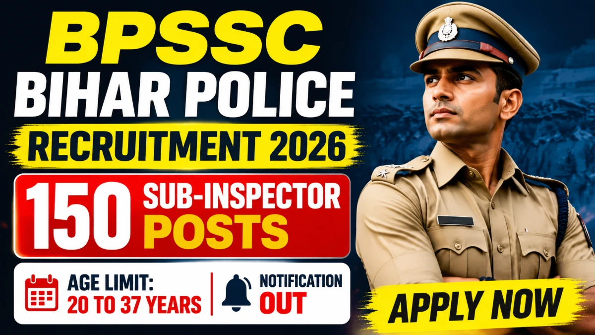 BPSSC SI Recruitment 2026