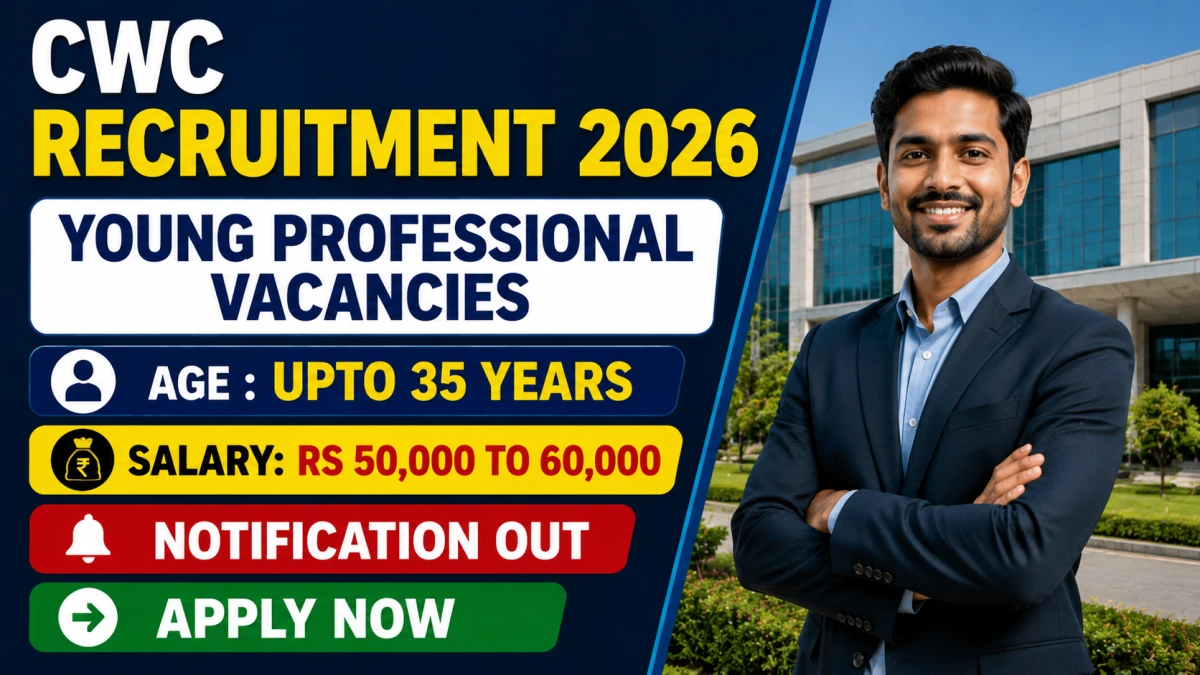 CWC Young Professional Recruitment 2026