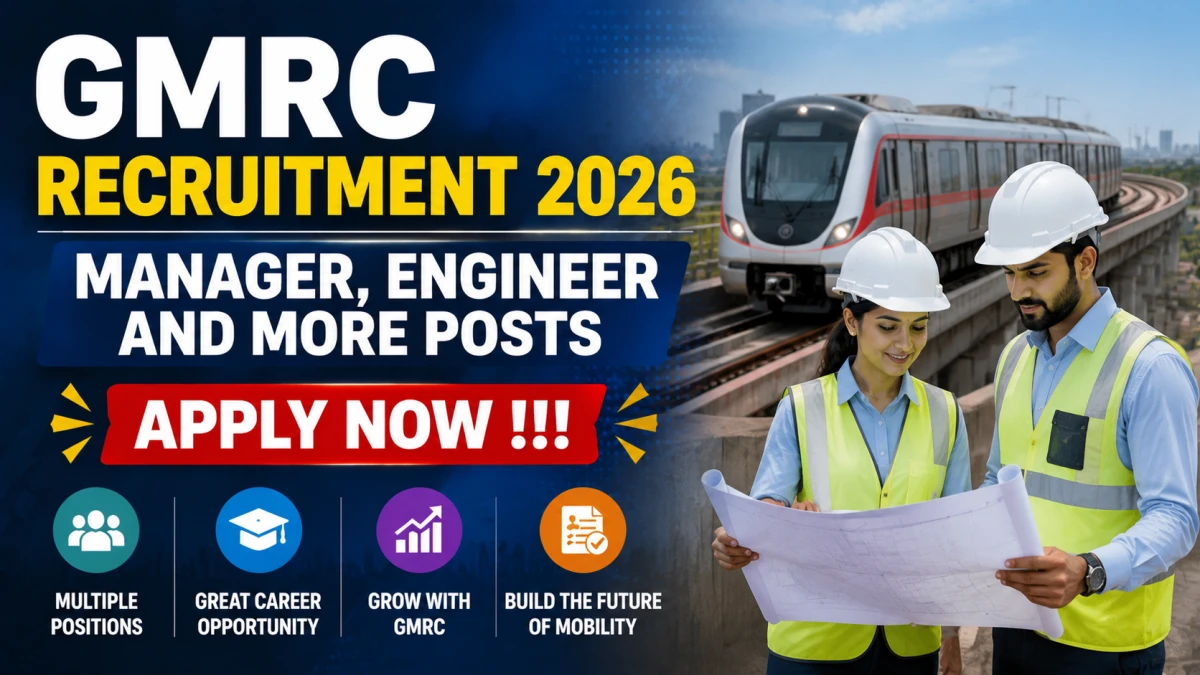 GMRC Recruitment 2026