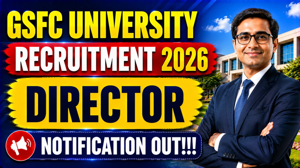 GSFC University Director Administration Recruitment 2026