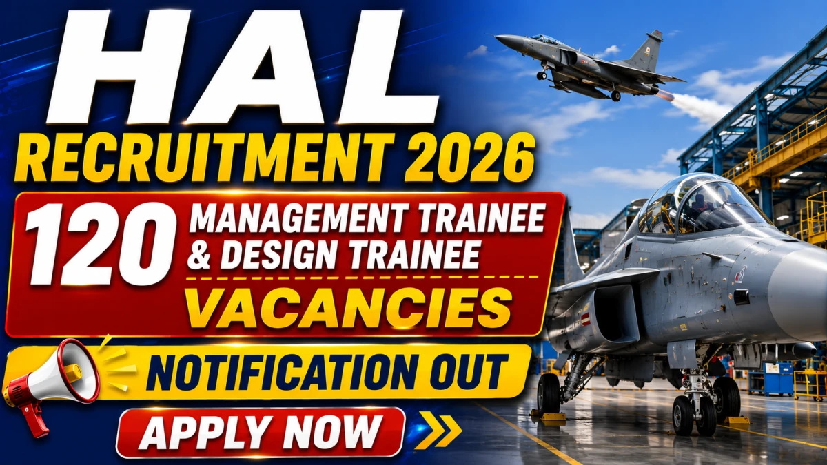 HAL Management & Design Trainee Recruitment 2026