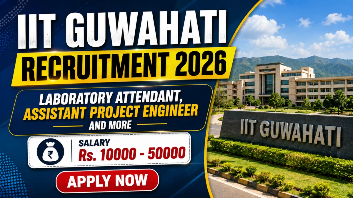 IIT Guwahati Recruitment