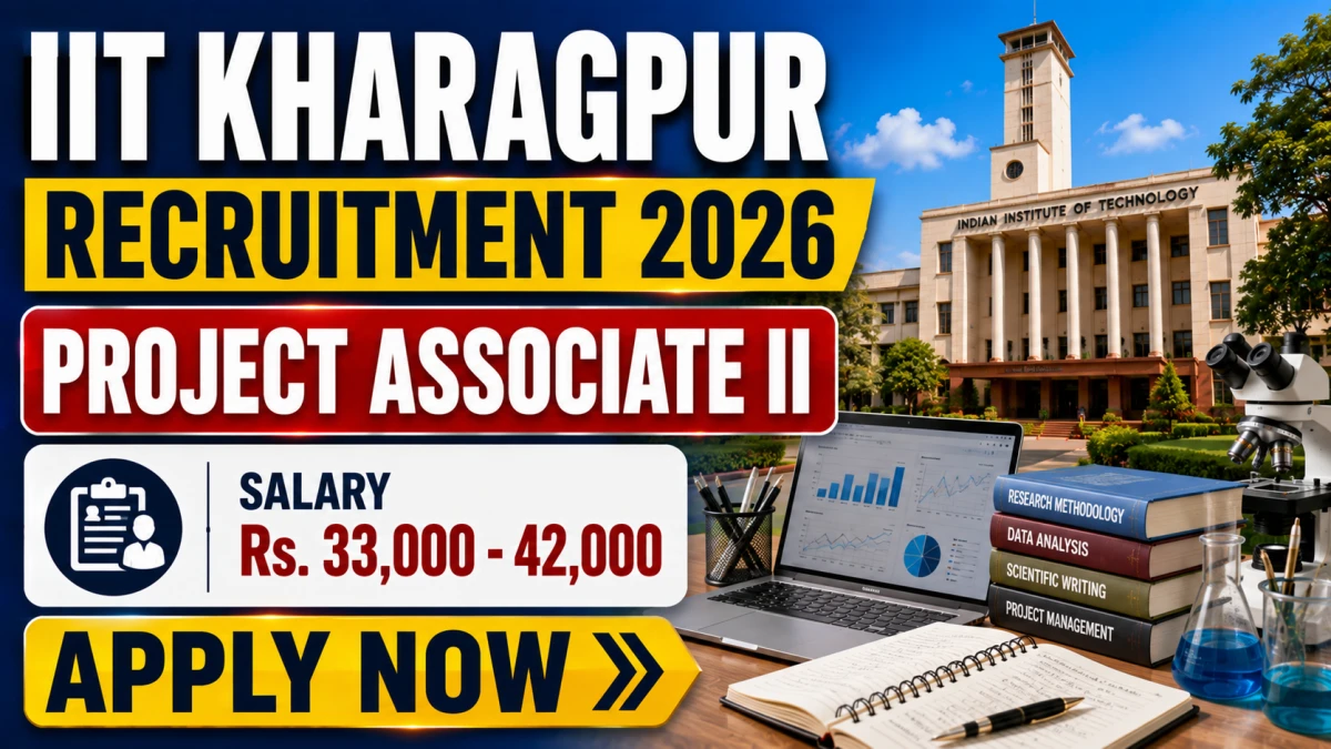 IIT Kharagpur Project Associate II Recruitment 2026