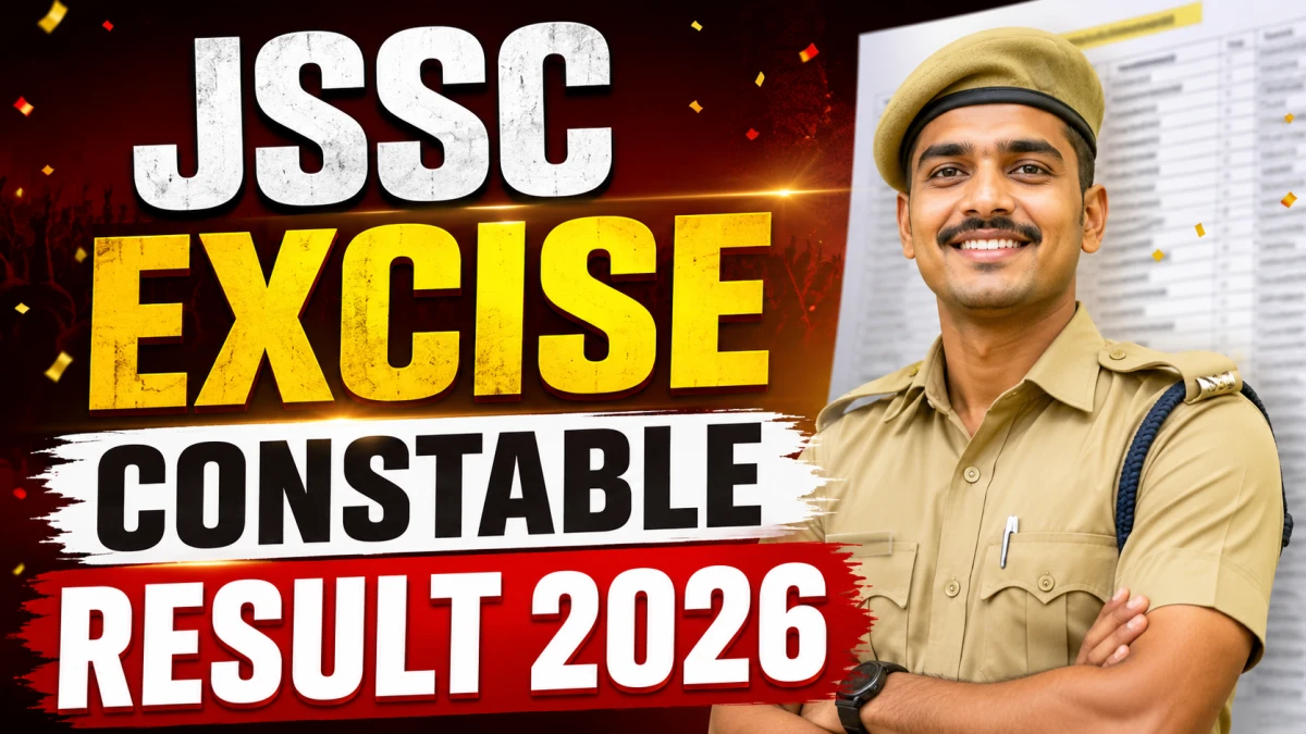 JSSC Excise Constable Result 2026