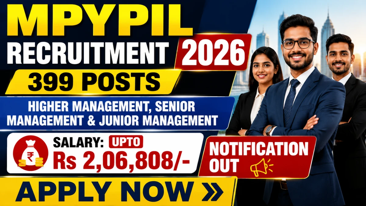 MPYPIL Recruitment 2026