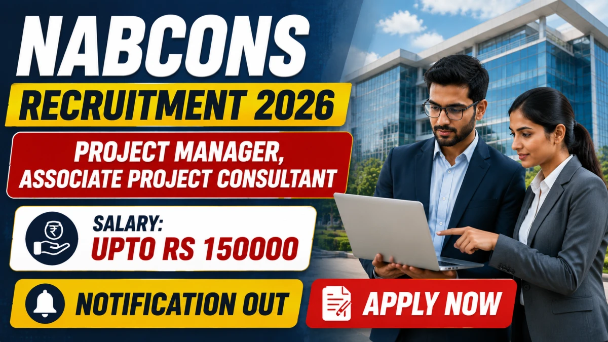 NABCONS Recruitment 2026