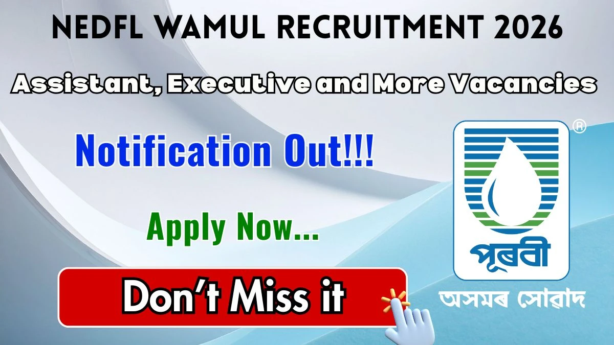 NEDFL WAMUL Recruitment 2026