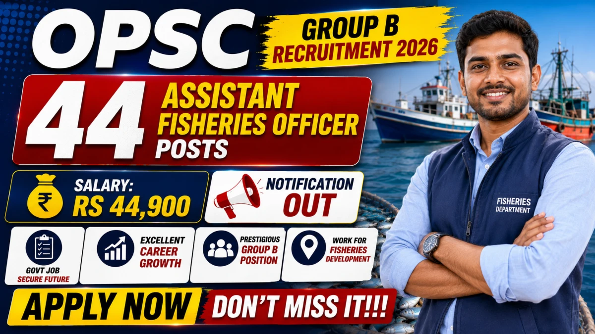 OPSC Group B Recruitment 2026