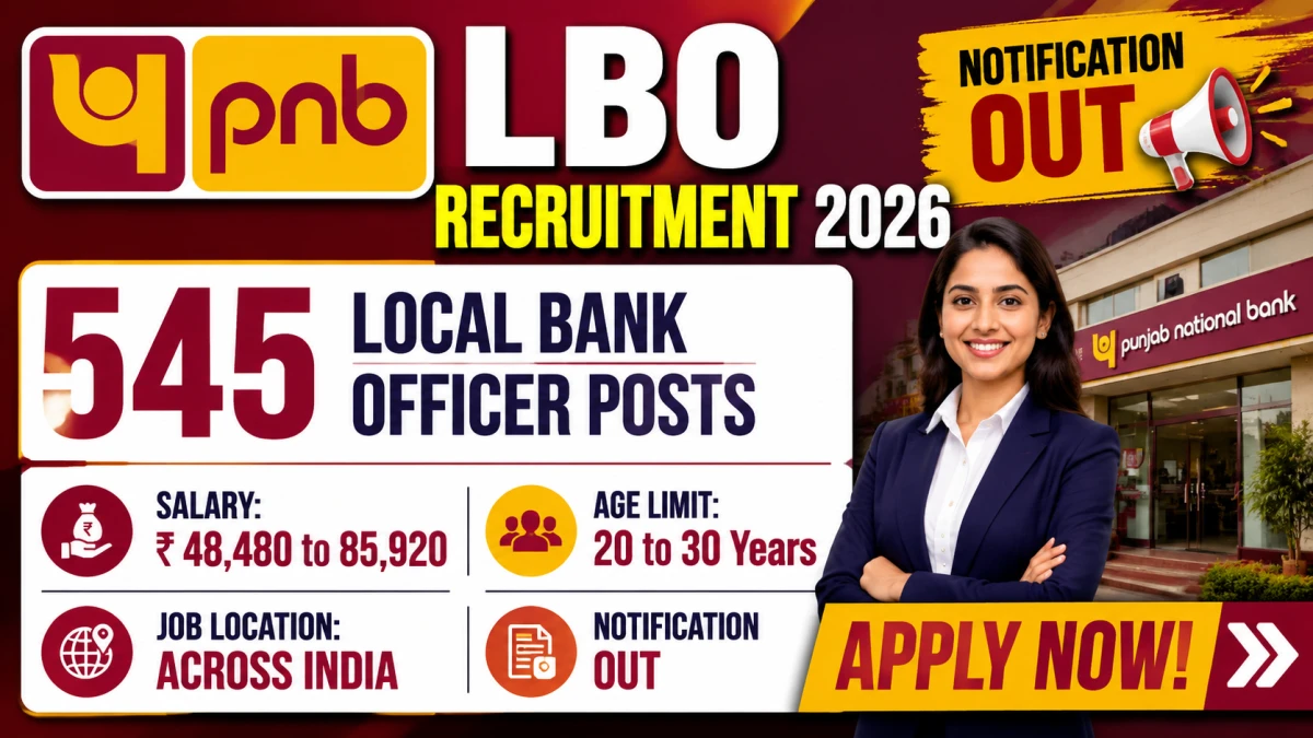 PNB LBO Recruitment 2026
