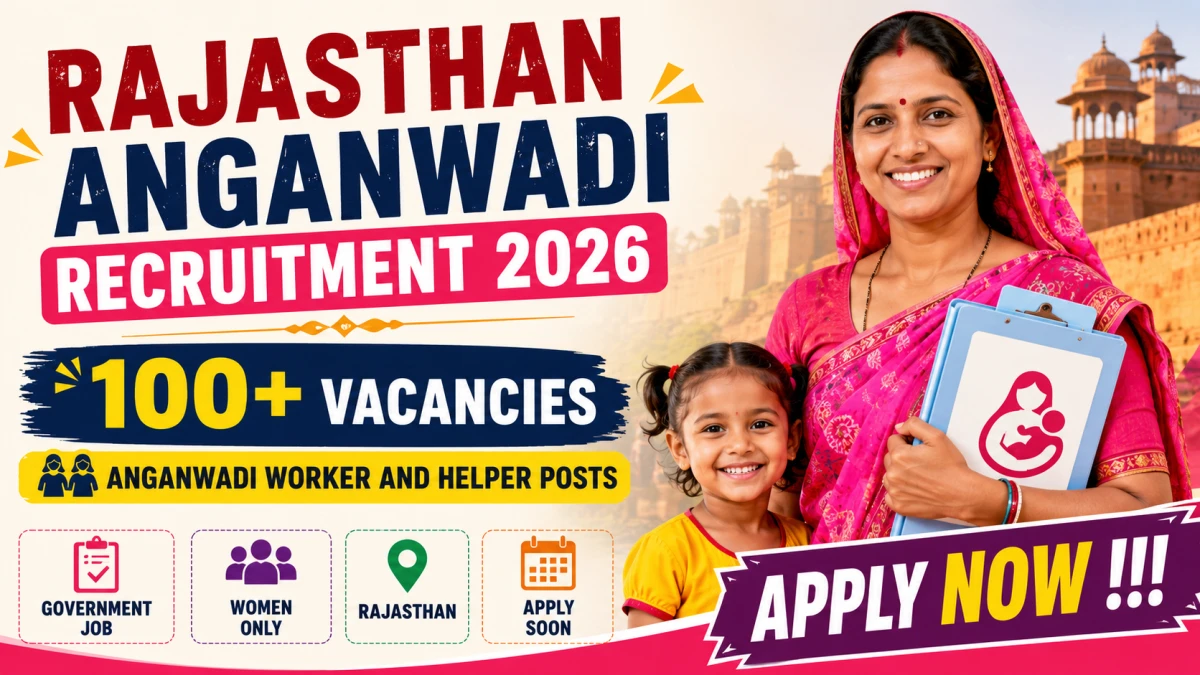 Rajasthan Anganwadi Recruitment 2026