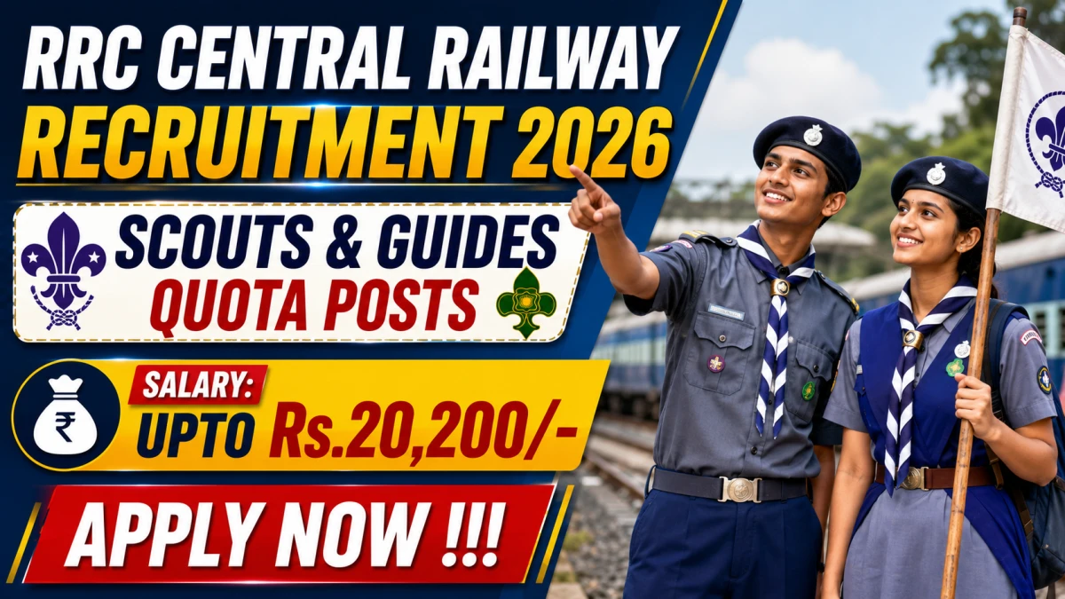 RRC Central Railway Recruitment 2026