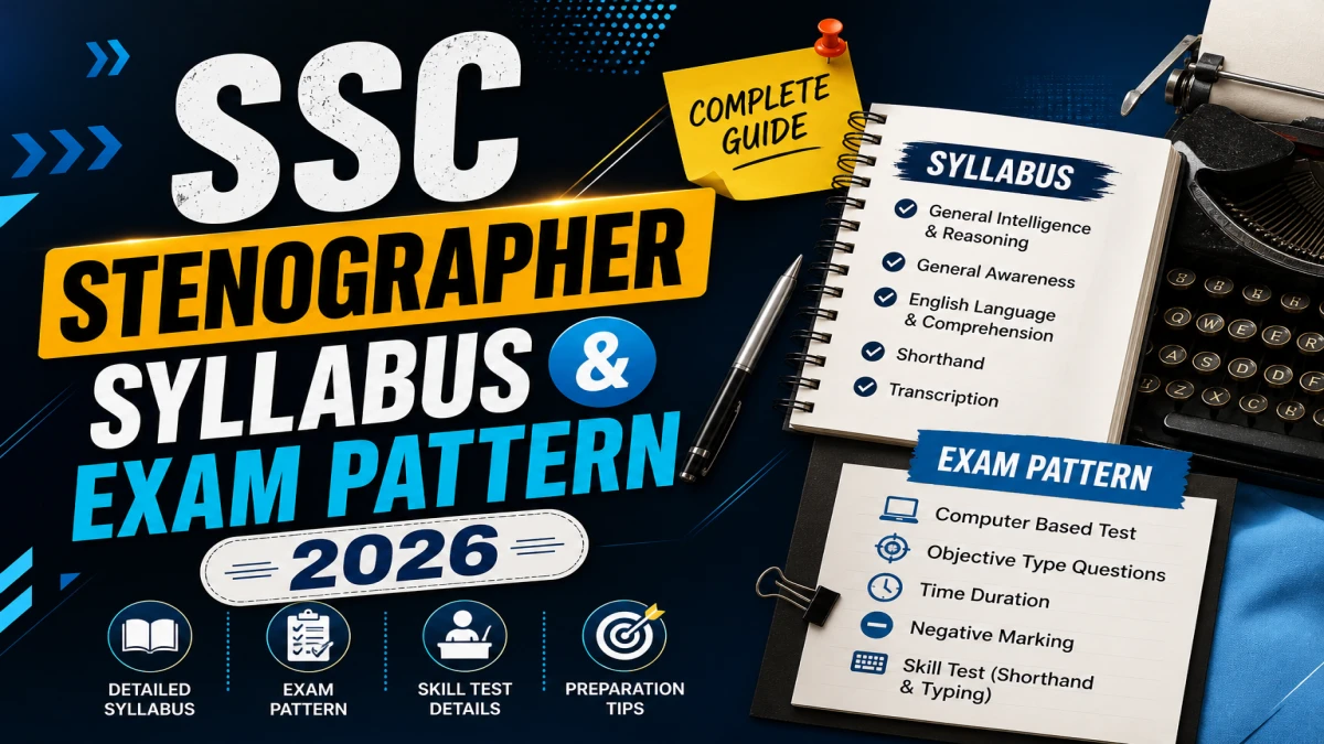 SSC Stenographer Syllabus 2026