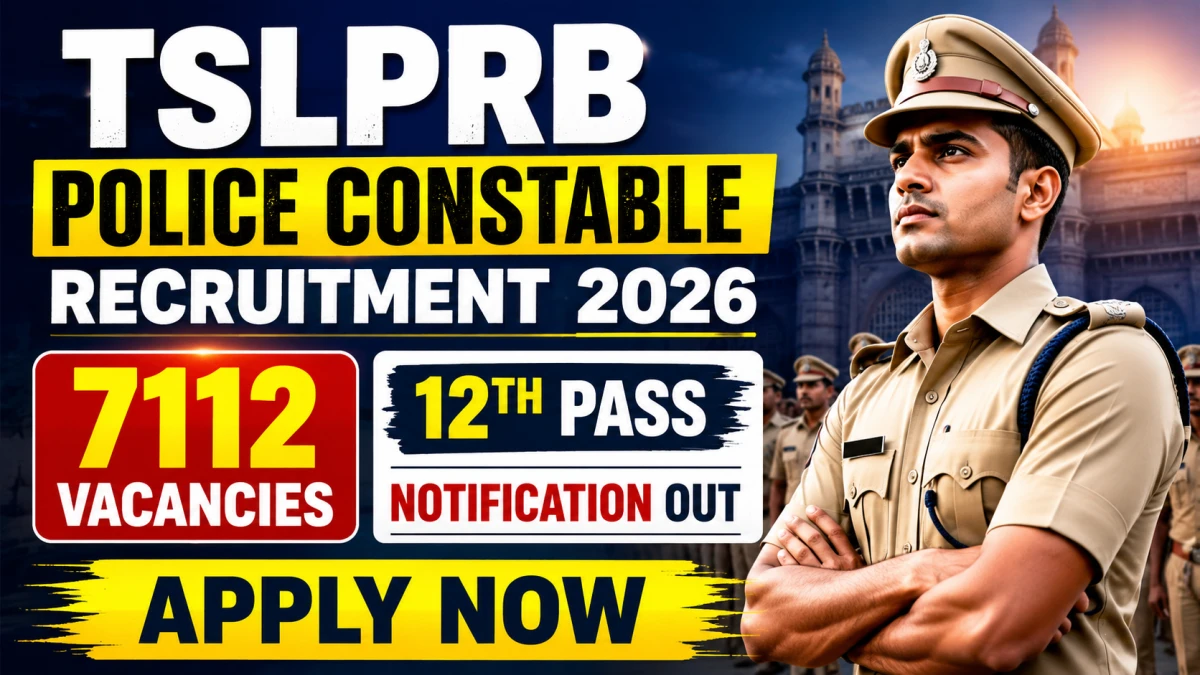 TSLPRB Police Constable Recruitment 2026