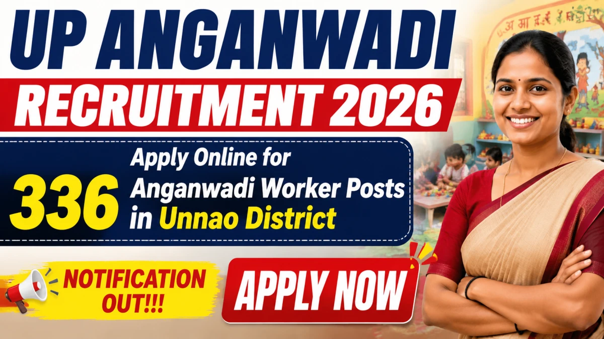 Unnao Anganwadi Karyakartri Recruitment 2026