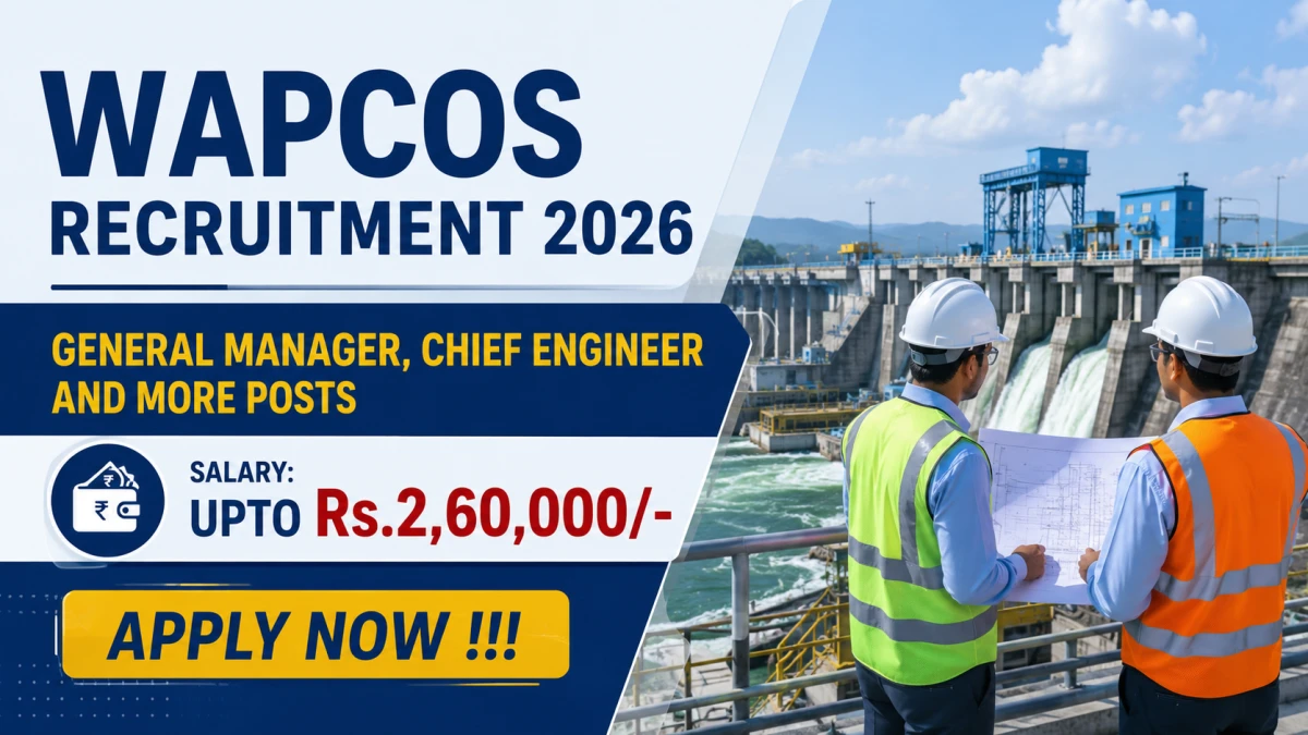 WAPCOS Recruitment 2026